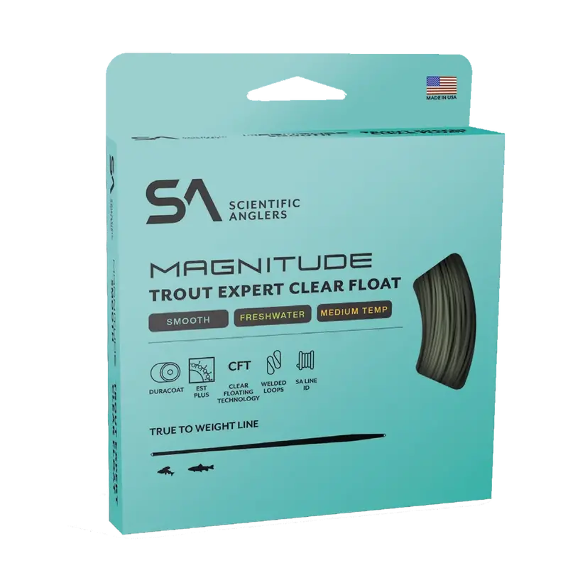 Magnitude Smooth Trout Expert Fly Rod – 10 ft, Clear Finish