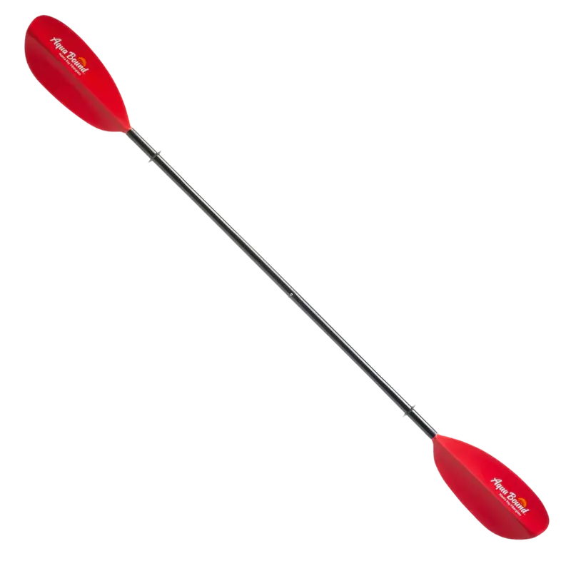 Manta Ray Fiberglass 2-Piece Kayak Paddle – Snap-Button Adjustable Design