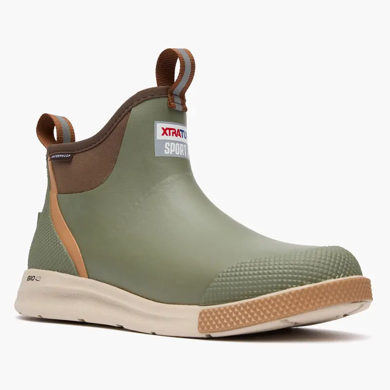 Men’s Ankle Deck Boot – Sporty, Water-Resistant Casual Footwear