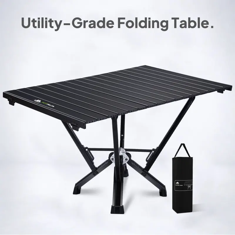 MTRVR Extendable Folding Table for Camping and Tailgating