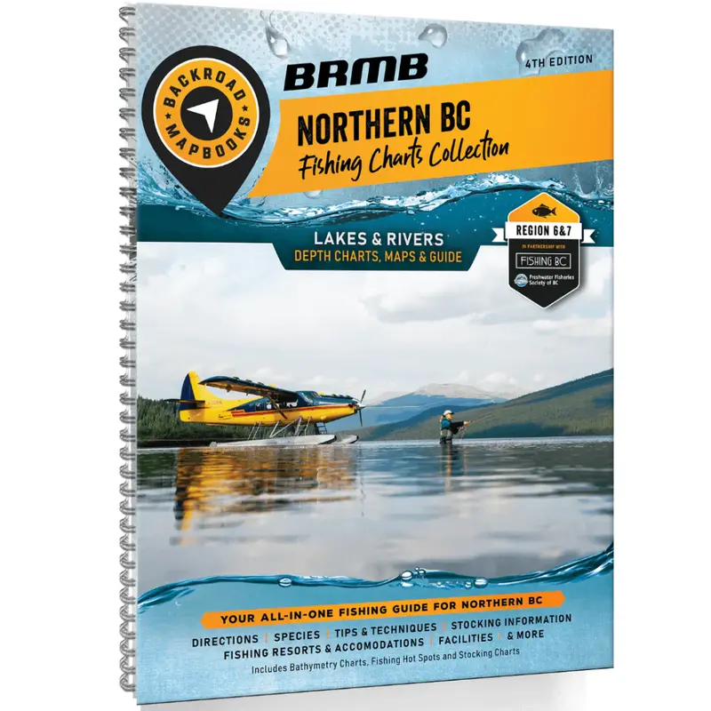 Northern British Columbia Fishing Charts – Waterproof Navigation Maps