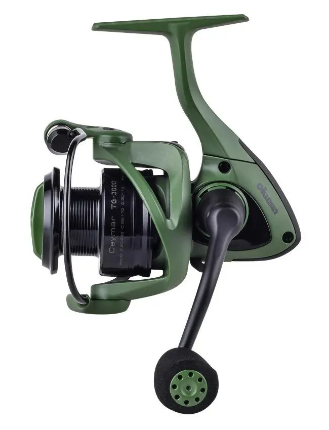 Okuma Ceymar Tactical Green Spinning Reel – Model 1000