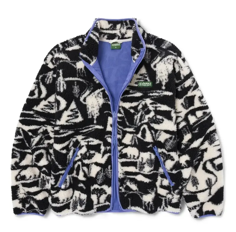 Park Shadows Full-Zip High-Pile Fleece Jacket