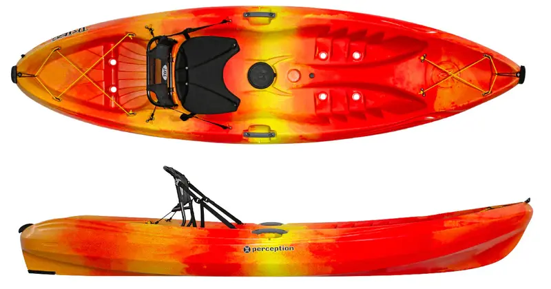 Perception Tribe 9.5′ Recreational Kayak – Like New Condition