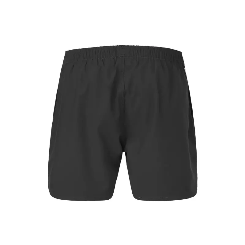 PIAU Solid-Color Boardshorts in Black