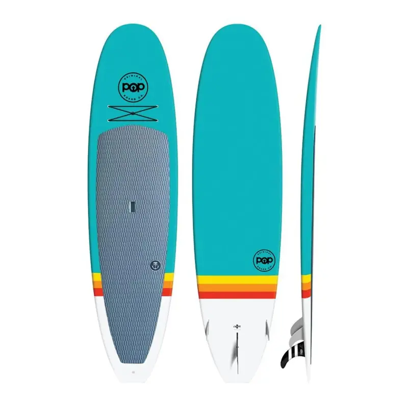 PopBoard 10’6 Classico Baja: Retro-Styled Inflatable Stand-Up Paddleboard