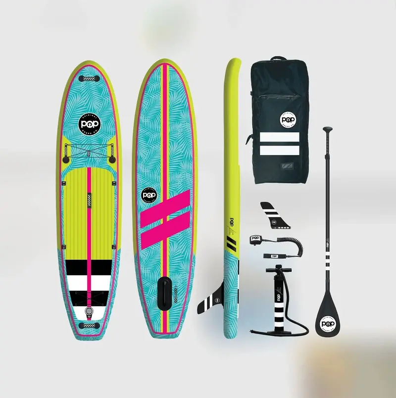 PopBoard 11’0 Yacht Hopper iSUP: Compact Inflatable Paddleboard for Coastal Exploration