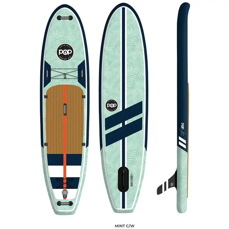 PopBoard 11’0 Yacht Hopper iSUP Kit: Complete Inflatable Paddleboard Package with Accessories