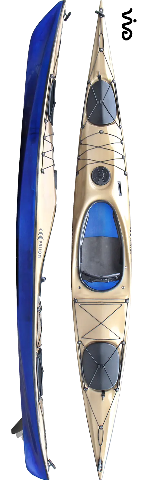 Prijon Vivoo Touring Kayak – Carbon-Aramid Composite Hull