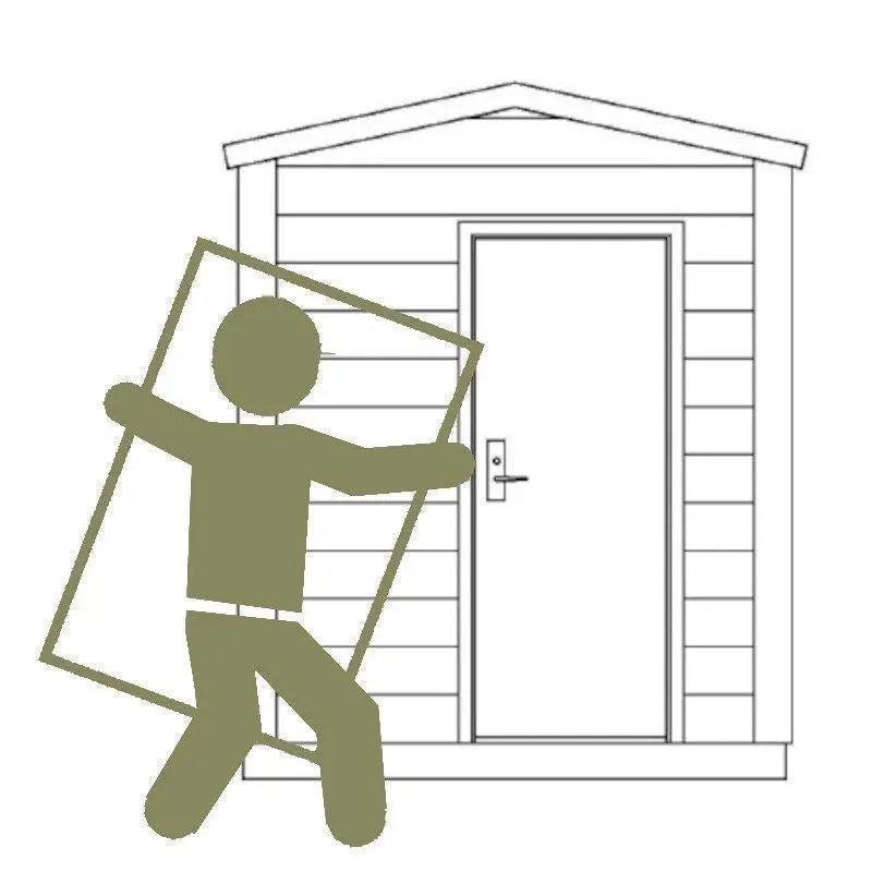 Professional Assembly Available for Shire Orchid Summerhouse (7’10” x 9’9″)
