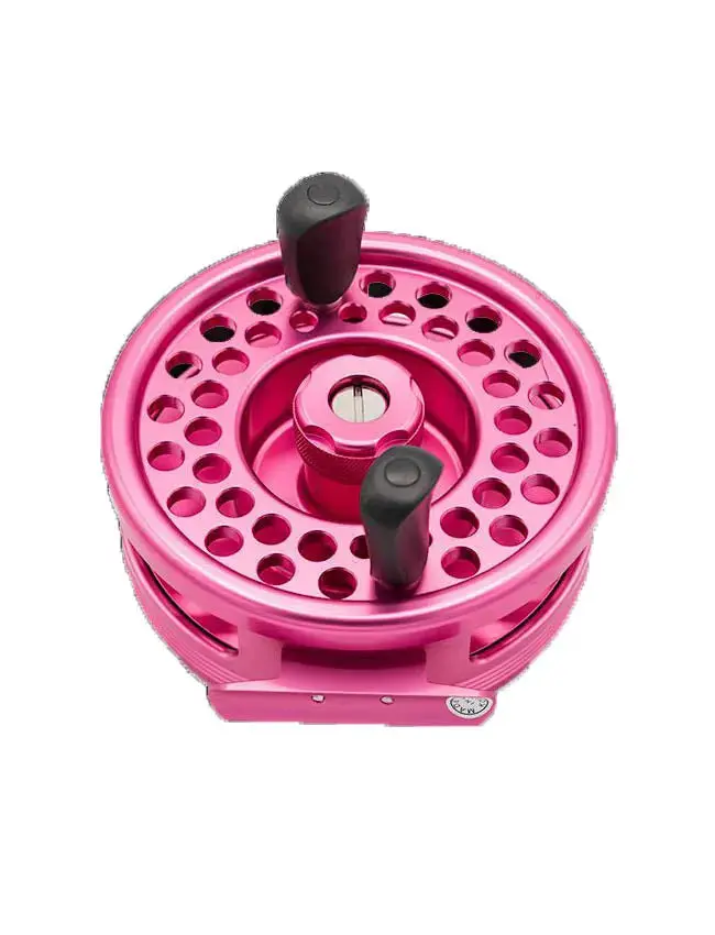 R3ef Mooching Fishing Reel – Pink Finish