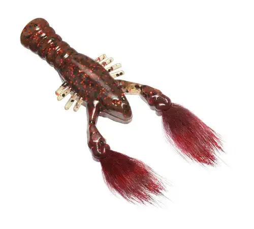 Rabid Baits Crawfish Lure – Monster Red & Hulk Color Combo