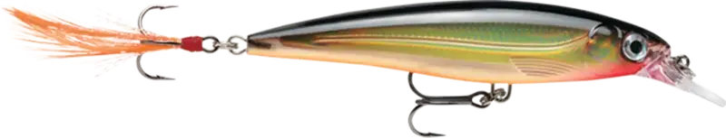 Rapala X-Rap Jerkbait XR08 – 3.125″, 1/4 oz, Gold Suspending Model