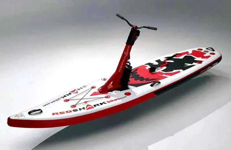 Red Shark Electric-Assist iSUP | Motor-Enhanced Inflatable Paddleboard for Effortless Gliding
