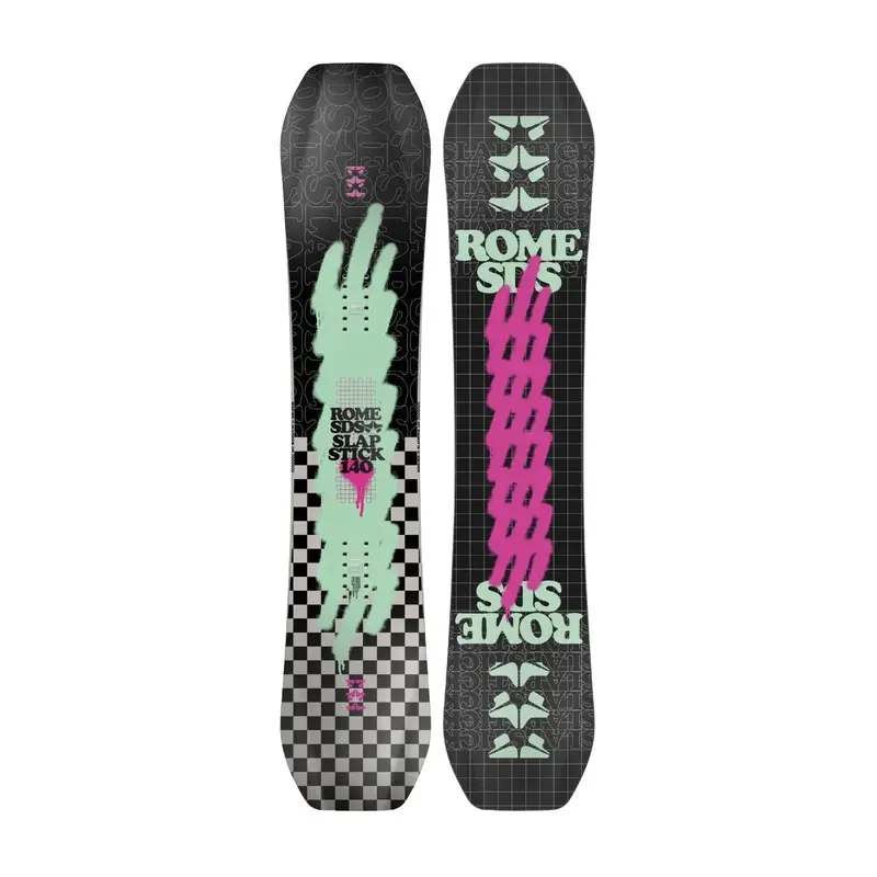 Rome Slapstick Youth Snowboard – Beginner-Friendly All-Mountain Board for Teens