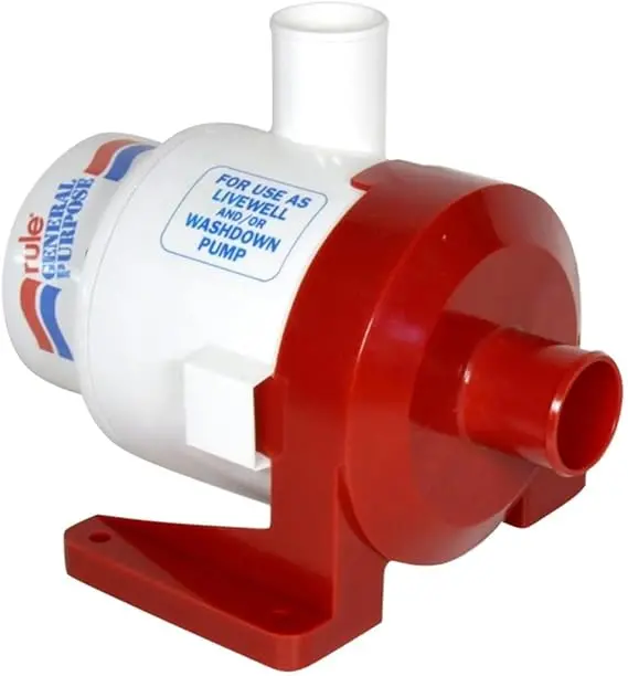 Rule 12V General-Purpose Bilge Pump – 3800 GPH Capacity