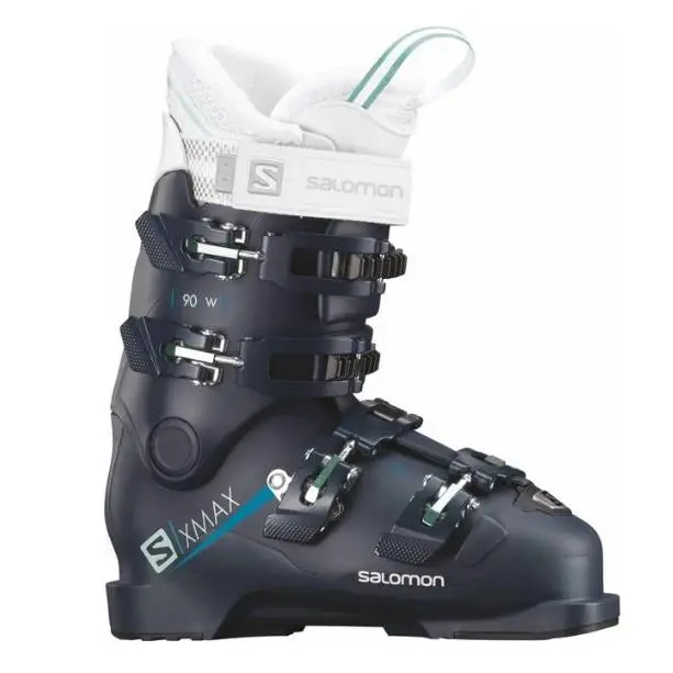 Salomon X Max 90 W Women’s Ski Boots – Petrol Blue/Petrol Black