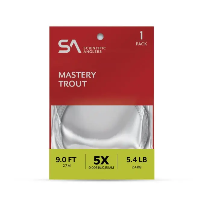 Scientific Anglers Mastery Trout Leader – Precision-Tapered Freshwater Design