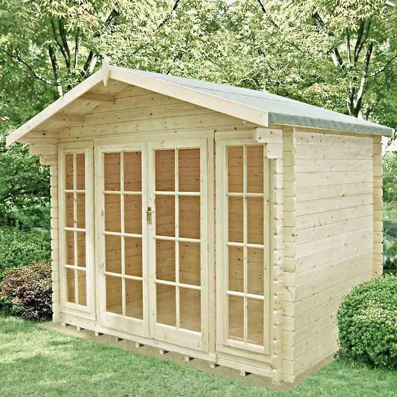 Shire Epping Log Cabin – 11’9″ x 7’10”, Apex Roof, 70mm Premium Tongue & Groove