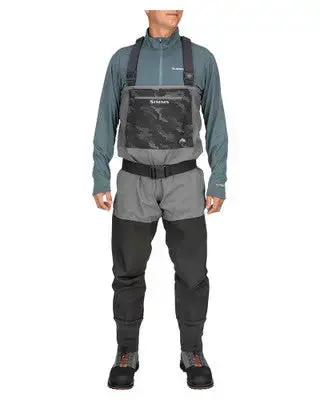 Simms Guide Classic Stockingfoot Waders – Carbon Edition