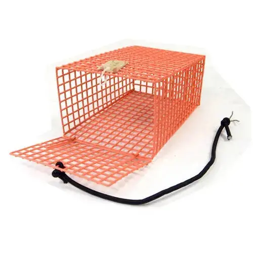 SMI Orange Bait Cage for Live or Cut Bait Deployment