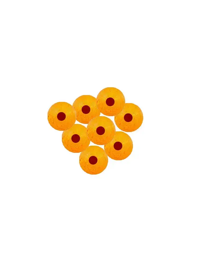 Spirit River UV2 Fusion Egg Bead – Fireball Orange