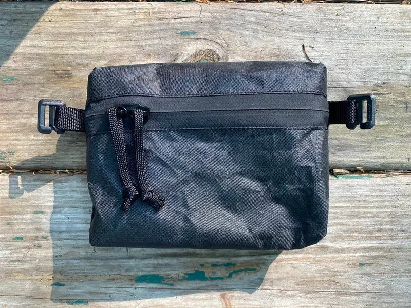 SWD Zippered Hip Belt Pocket – Black