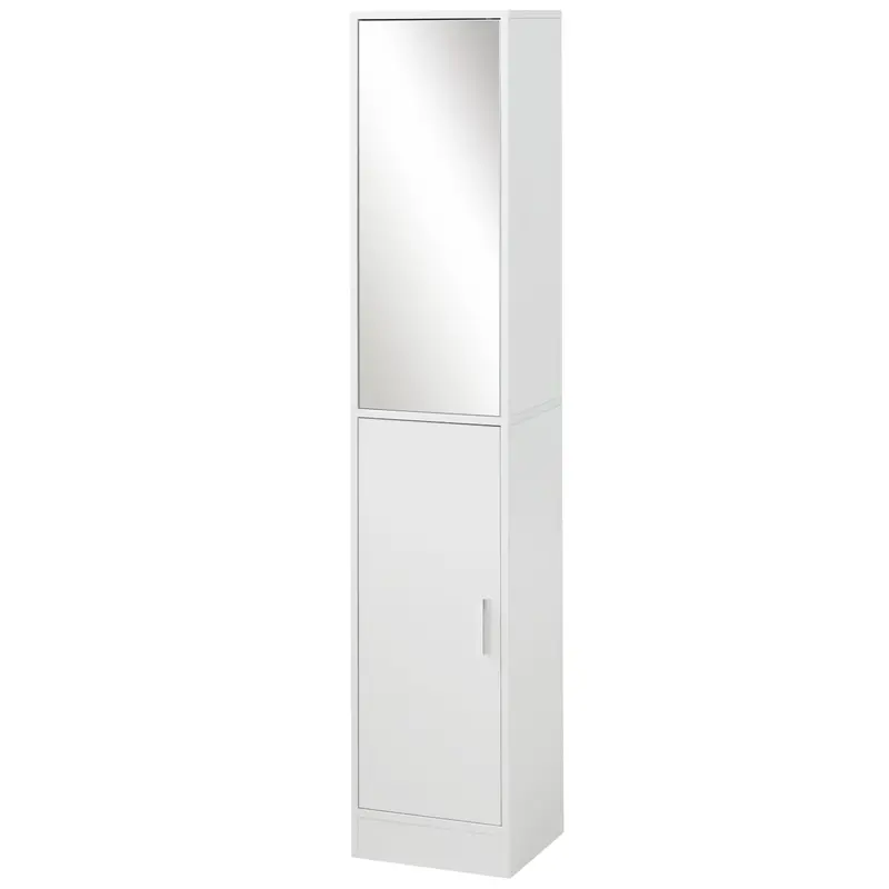 Tall Mirrored Bathroom Cabinet by Kleankin