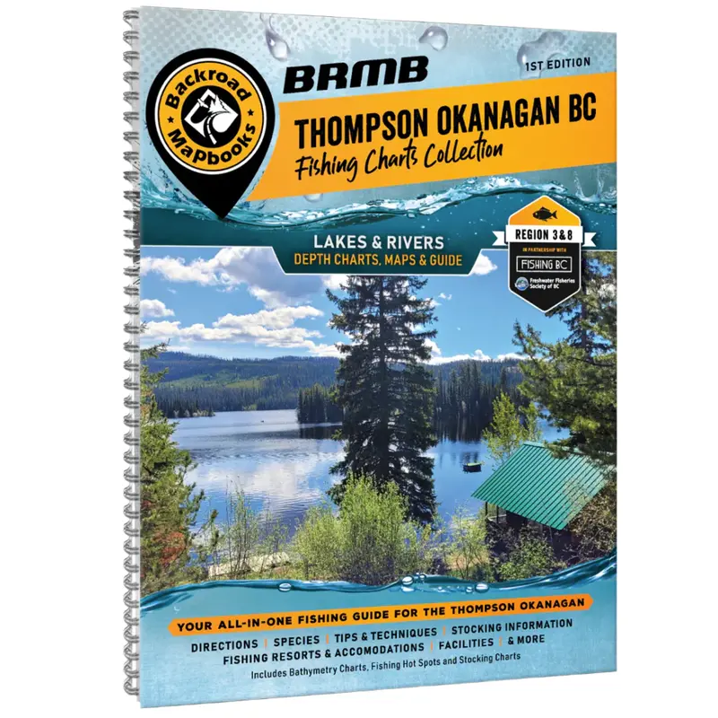 Thomson Okanagan Fishing Charts – Detailed Lake & River Maps