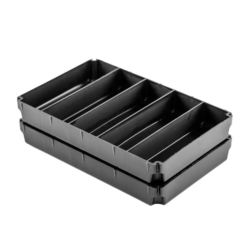 TracPak 5×1 Half-Depth Tray (Two-Pack)