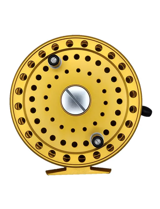 Trophy Glyde 5-Inch Centerpin Reel – Gold Anodized