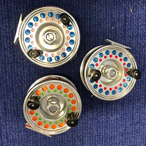 Trophy XL Quick-Release Mooching Reel – Silver Finish