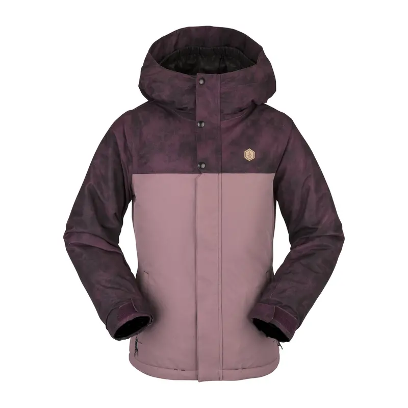 Volcom Sass’N’Frass Insulated Ski Jacket – Acid Merlot
