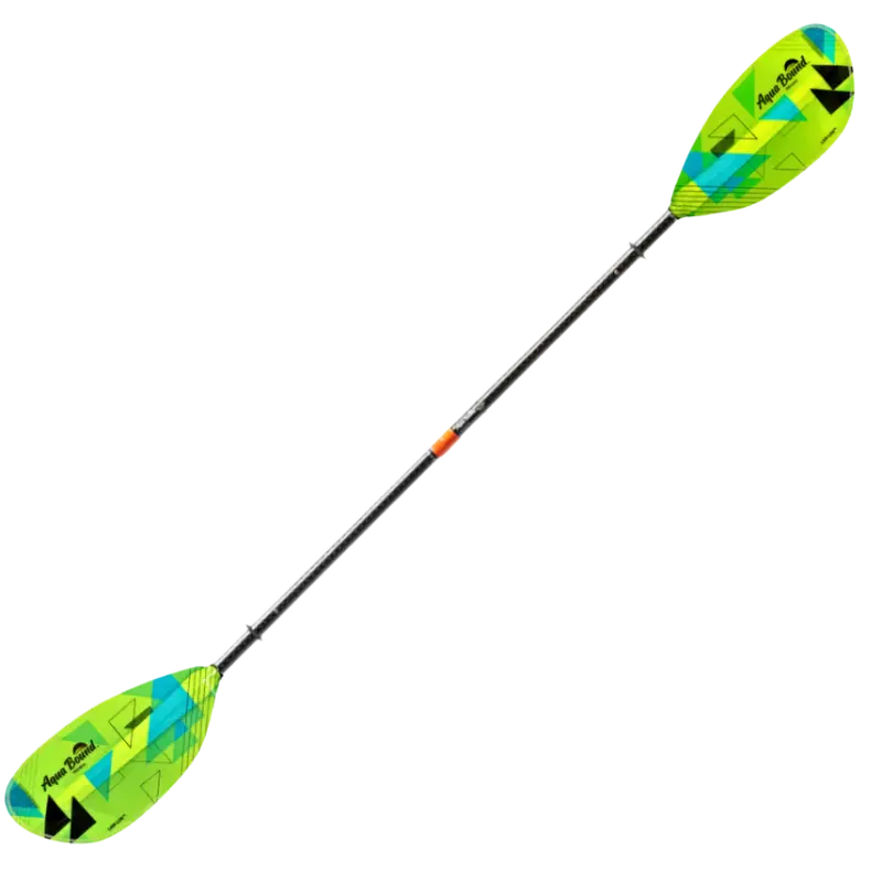 Whiskey Fiberglass-Carbon 2-Piece Straight Kayak Paddle – Minor Cosmetic Flaw