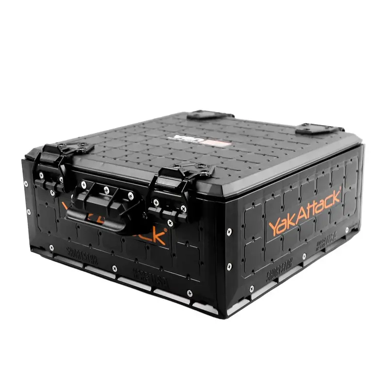 YakAttack ShortStak SOLO 13″ × 13″ Black Storage Box