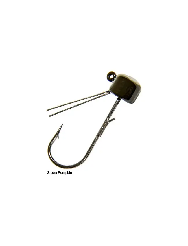 Z-Man Pro ShroomZ Weedless Jig – 1/10 oz, Green Pumpkin