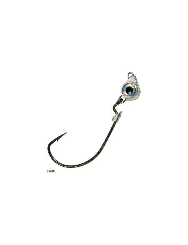 Z-Man Texas Eye Finesse Jighead – 1/8 oz Pearl